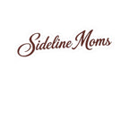Sideline Moms Kiss-Cut Sticker — Script Logo Decal for Sports Parents, Coaches & Team Supporters