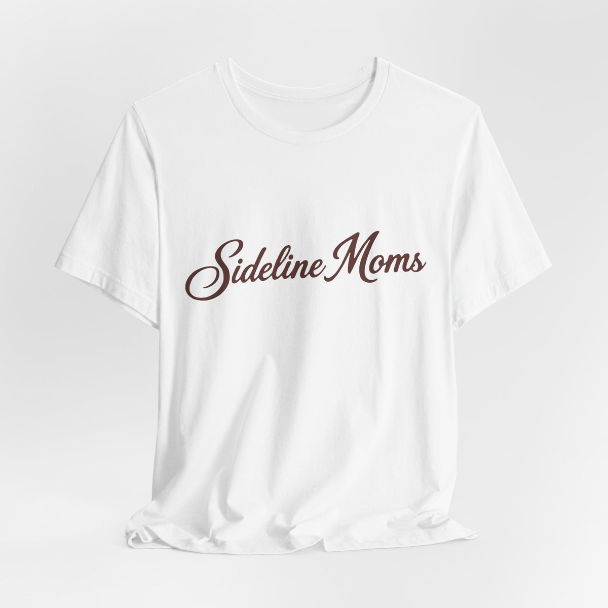 Sideline Moms Script Graphic Tee - Bella Canvas
