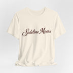 Sideline Moms Script Graphic Tee - Bella Canvas