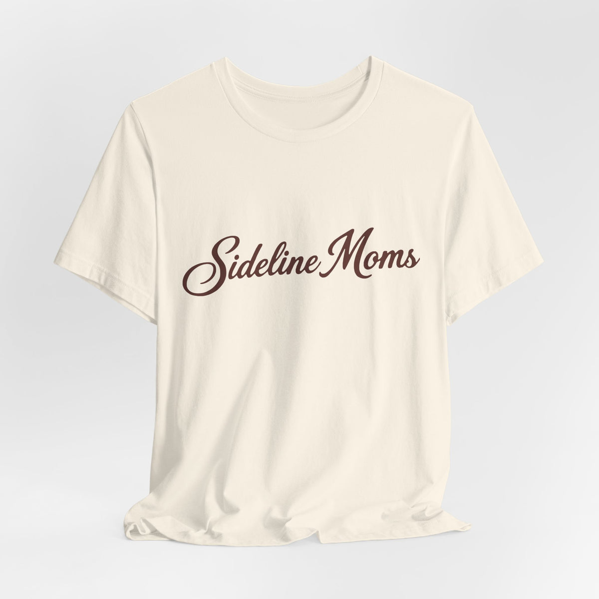 Sideline Moms Script Graphic Tee - Bella Canvas