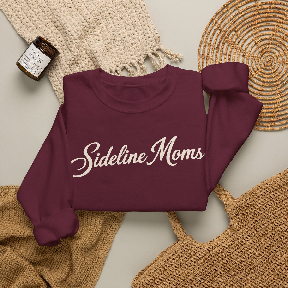 Sideline Moms Crewneck - Gildan