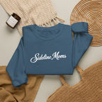 Sideline Moms Crewneck Sweatshirt — Embroidered