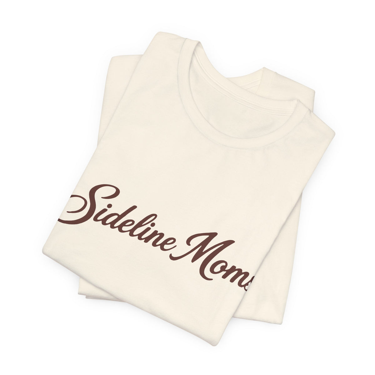 Sideline Moms Script Graphic Tee - Bella Canvas