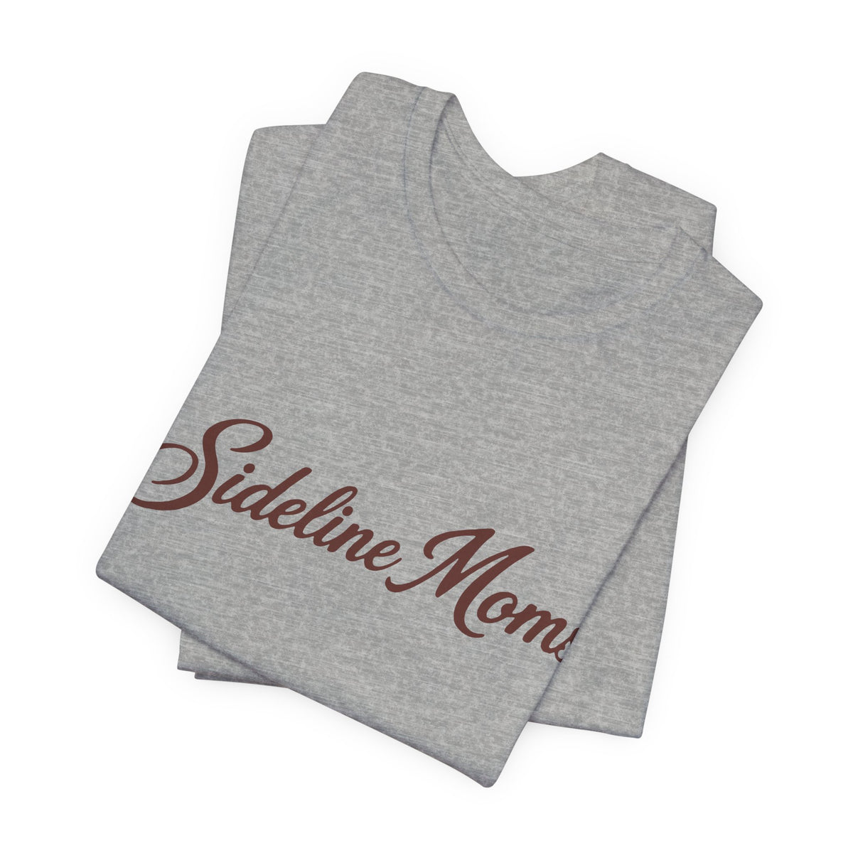 Sideline Moms Script Graphic Tee - Bella Canvas