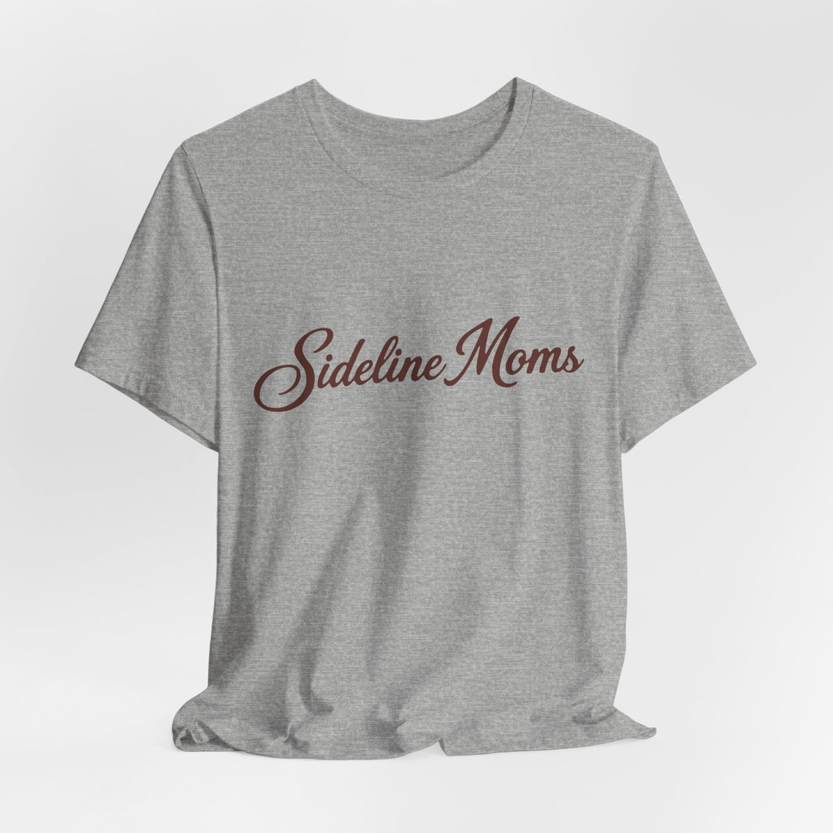 Sideline Moms Script Graphic Tee - Bella Canvas