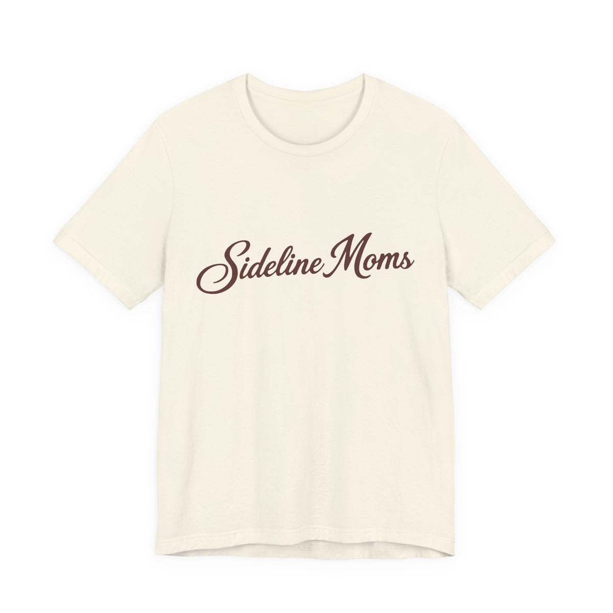 Sideline Moms Script Graphic Tee - Bella Canvas