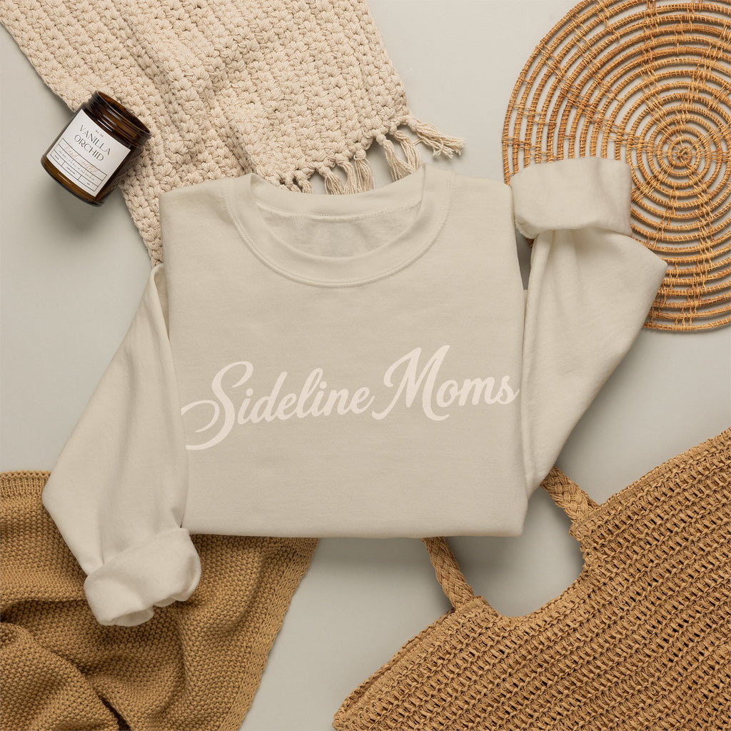 Sideline Moms Crewneck - Gildan